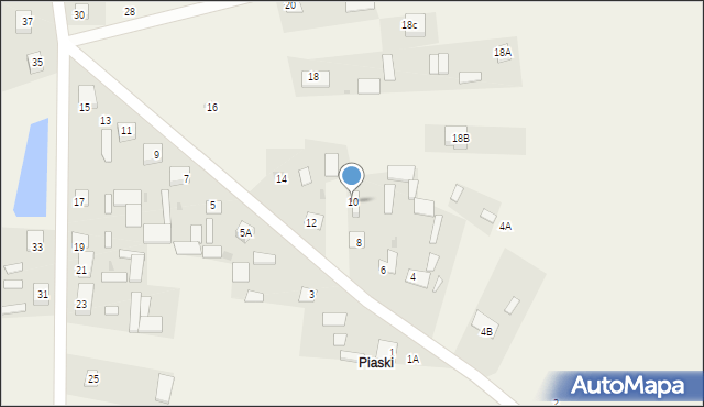 Łapy-Dębowina, Łapy-Dębowina, 10, mapa Łapy-Dębowina