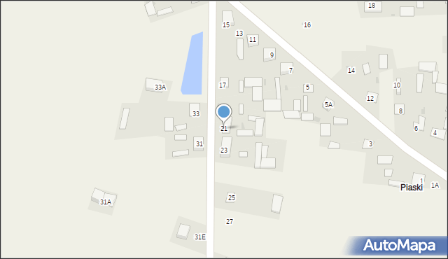 Łapy-Dębowina, Łapy-Dębowina, 21, mapa Łapy-Dębowina