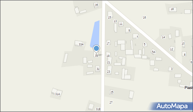 Łapy-Dębowina, Łapy-Dębowina, 33, mapa Łapy-Dębowina