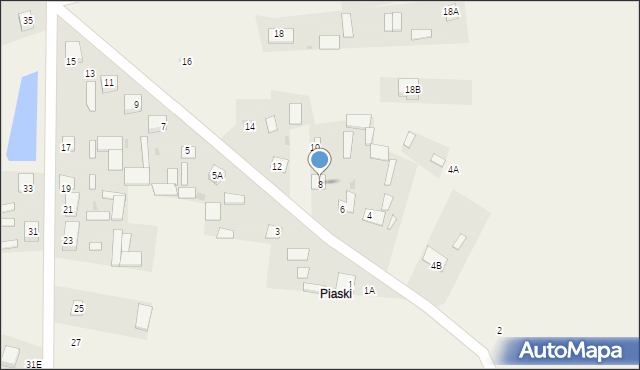 Łapy-Dębowina, Łapy-Dębowina, 8, mapa Łapy-Dębowina