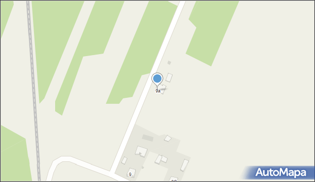 Las Winiarski, Las Winiarski, 9a, mapa Las Winiarski