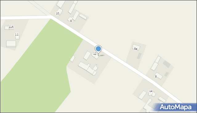 Laseczno, Laseczno, 13, mapa Laseczno