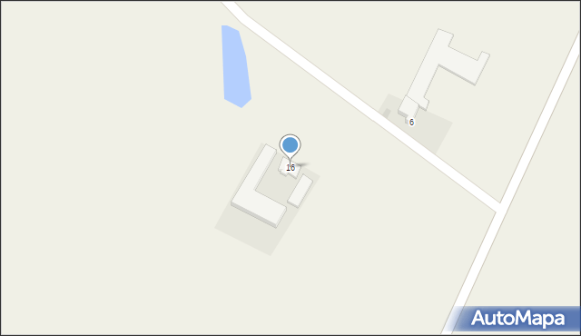 Laseczno, Laseczno, 16, mapa Laseczno