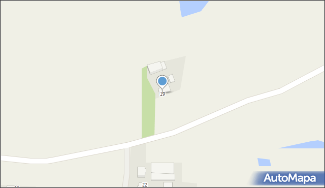 Laseczno, Laseczno, 19, mapa Laseczno