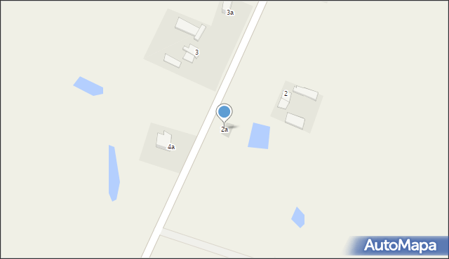 Laseczno, Laseczno, 2a, mapa Laseczno