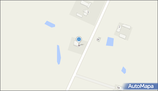 Laseczno, Laseczno, 4a, mapa Laseczno