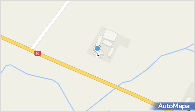 Laseczno, Laseczno, 75, mapa Laseczno