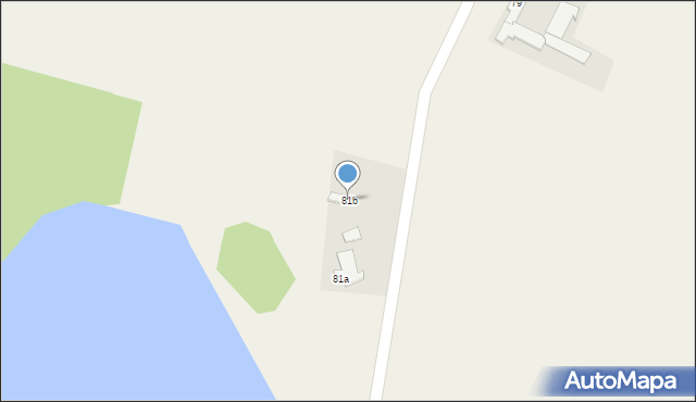 Laseczno Małe, Laseczno Małe, 81b, mapa Laseczno Małe