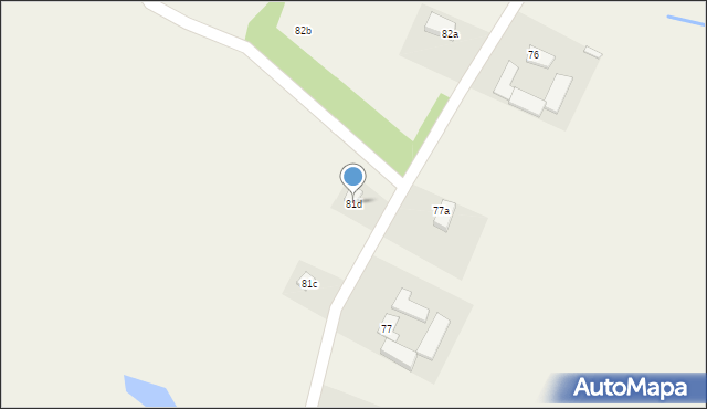 Laseczno Małe, Laseczno Małe, 81d, mapa Laseczno Małe