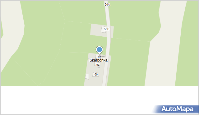 Lasek, Lasek, 62, mapa Lasek