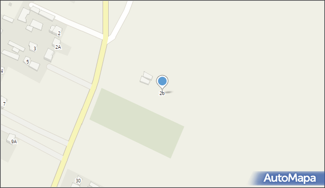 Lasek, Lasek, 2b, mapa Lasek