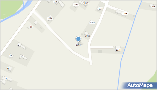 Lasek, Lasek, 106c, mapa Lasek