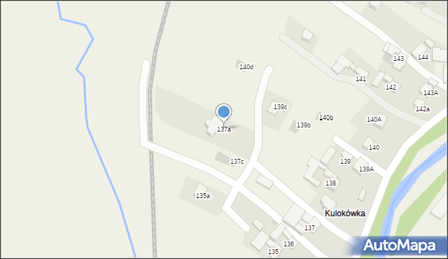 Lasek, Lasek, 137a, mapa Lasek