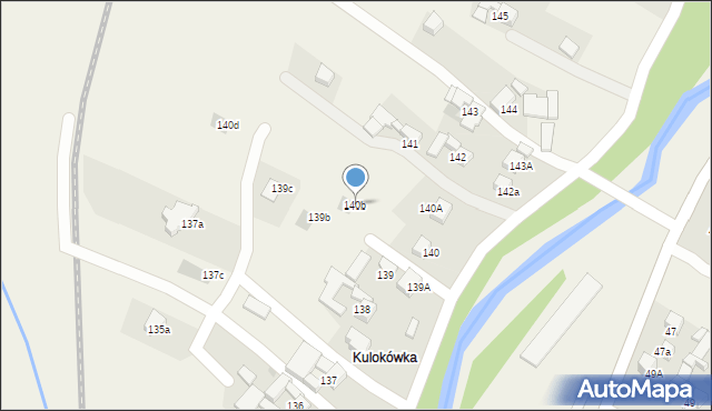 Lasek, Lasek, 140b, mapa Lasek