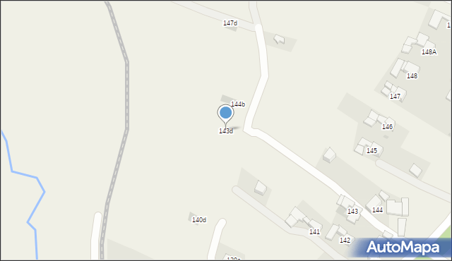 Lasek, Lasek, 143d, mapa Lasek