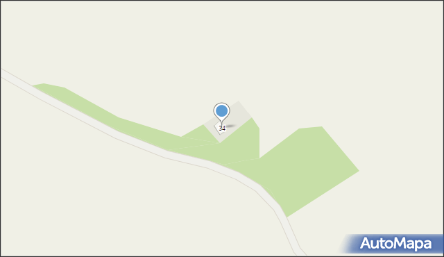 Laski, Laski, 34, mapa Laski