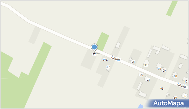 Laski, Laski, 97b, mapa Laski