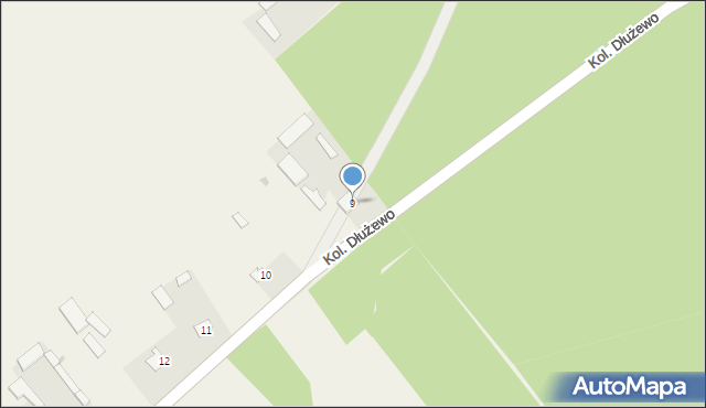 Laski, Laski, 9, mapa Laski