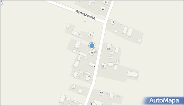 Laski, Laski, 76, mapa Laski