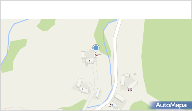 Laski, Laski, 2A, mapa Laski
