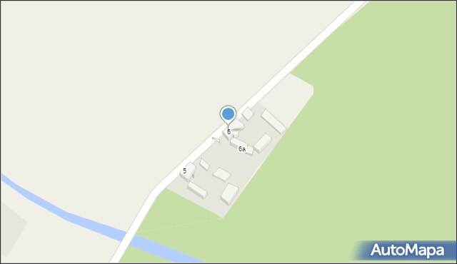 Laski, Laski, 6, mapa Laski