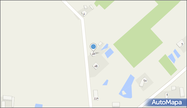 Laski, Laski, 4A, mapa Laski