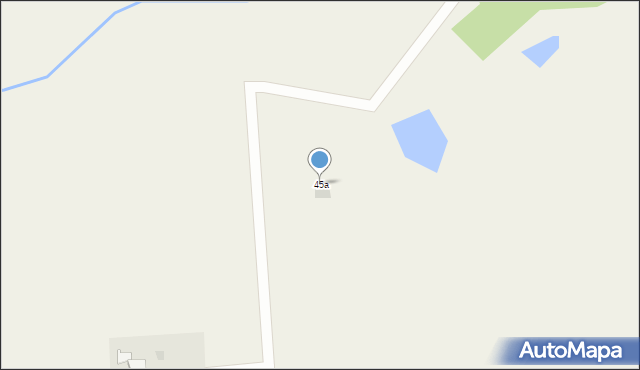 Laski Koszalińskie, Laski Koszalińskie, 45a, mapa Laski Koszalińskie
