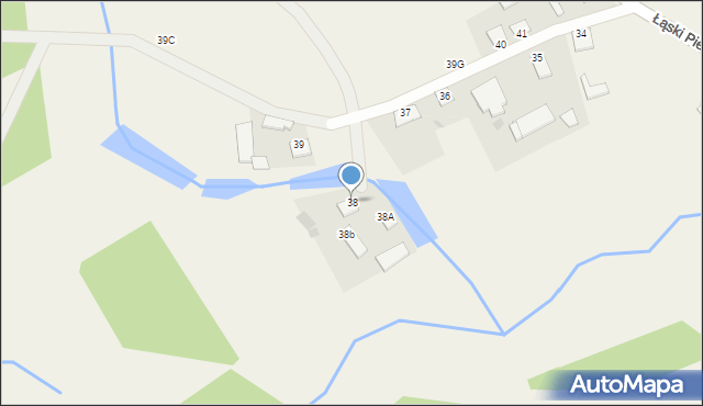 Łąski Piec, Łąski Piec, 38, mapa Łąski Piec