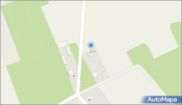 Laski Szlacheckie, Laski Szlacheckie, 41, mapa Laski Szlacheckie