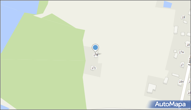 Łasko, Łasko, 17B, mapa Łasko