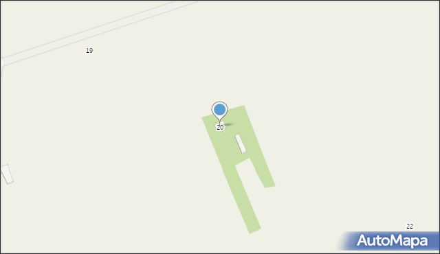 Łasków, Łasków, 20, mapa Łasków