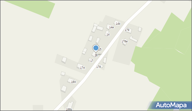 Lasków, Lasków, 16, mapa Lasków