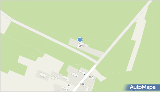 Lasków, Lasków, 1a, mapa Lasków