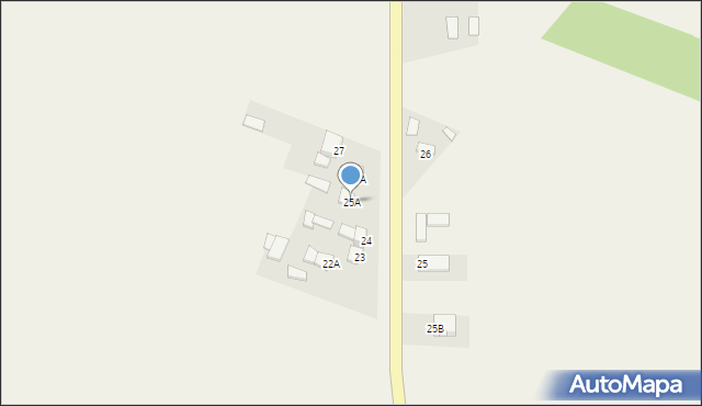 Lasków, Lasków, 25A, mapa Lasków