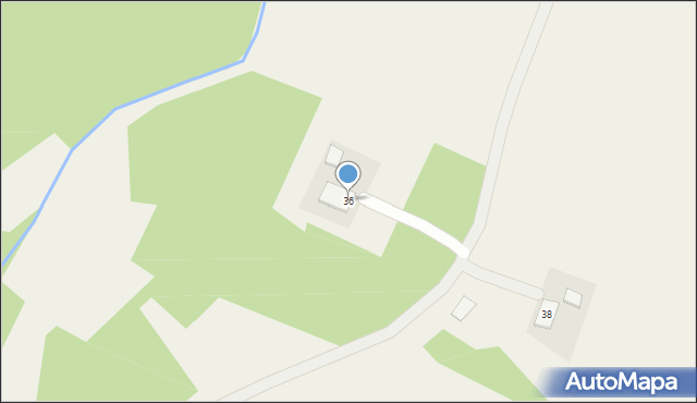 Laskowice, Laskowice, 36, mapa Laskowice