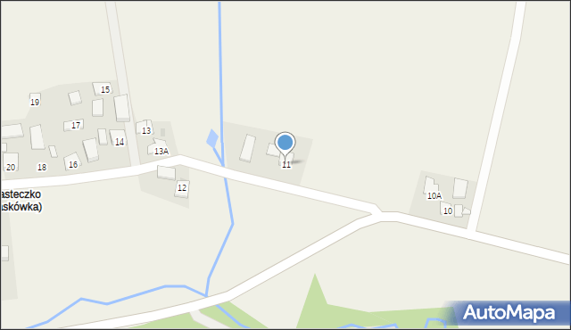 Laskówka, Laskówka, 11, mapa Laskówka