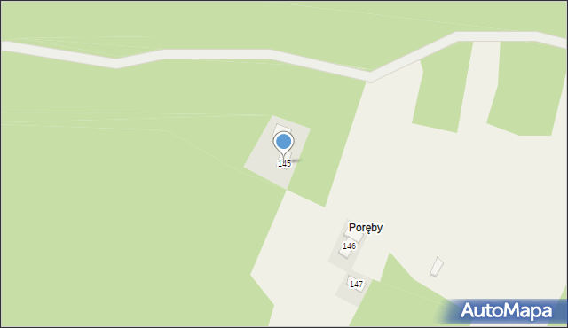 Laskówka, Laskówka, 145, mapa Laskówka