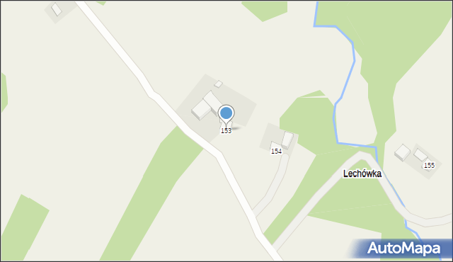 Laskówka, Laskówka, 153, mapa Laskówka