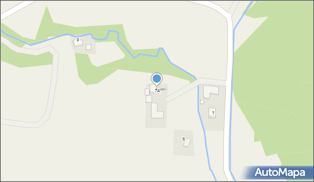 Laskówka, Laskówka, 7A, mapa Laskówka