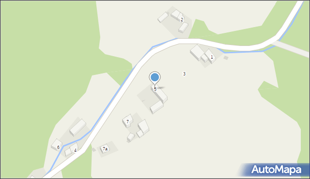Laskówka, Laskówka, 5, mapa Laskówka