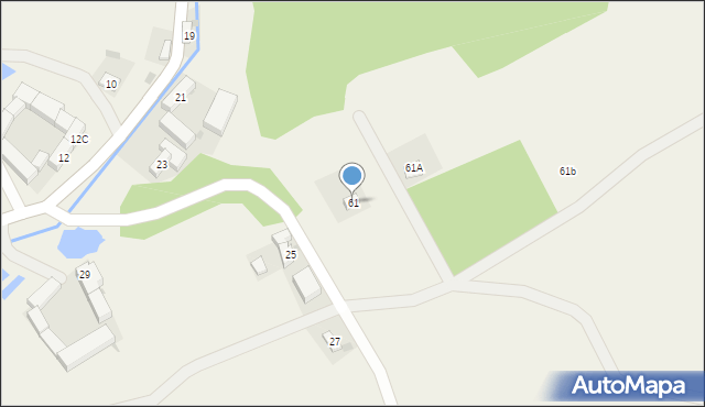 Laskówka, Laskówka, 61, mapa Laskówka