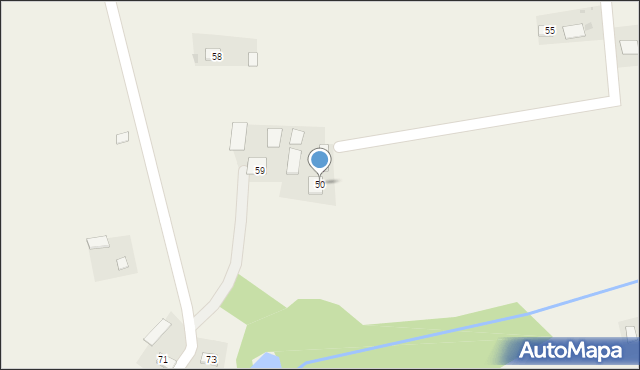 Laskówka Delastowska, Laskówka Delastowska, 50, mapa Laskówka Delastowska