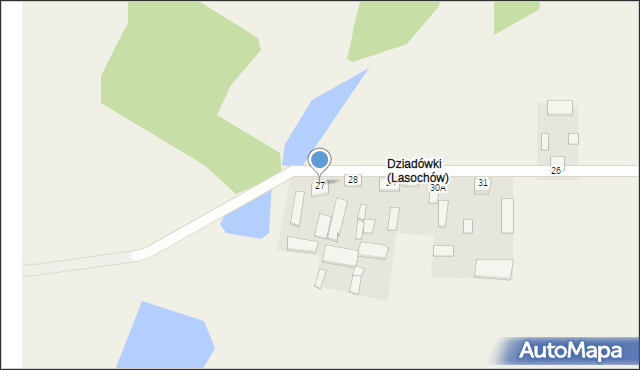 Lasochów, Lasochów, 27, mapa Lasochów