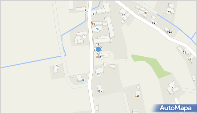 Lasocice, Lasocice, 80a, mapa Lasocice