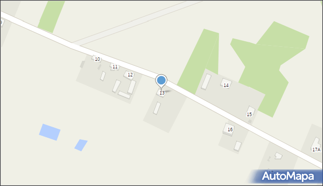 Lasocin, Lasocin, 13, mapa Lasocin