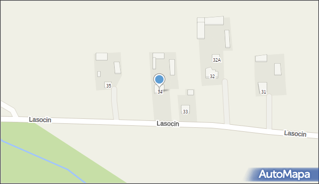 Lasocin, Lasocin, 34, mapa Lasocin