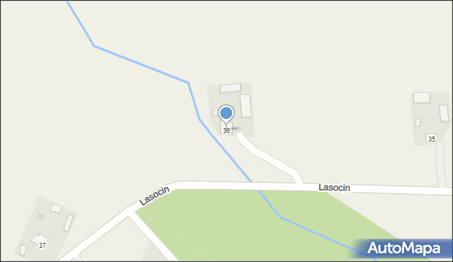Lasocin, Lasocin, 36, mapa Lasocin