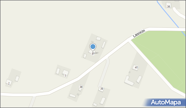 Lasocin, Lasocin, 37, mapa Lasocin