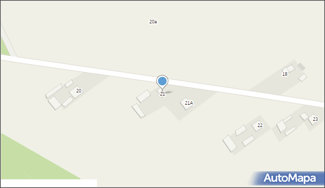 Lasocin, Lasocin, 21, mapa Lasocin