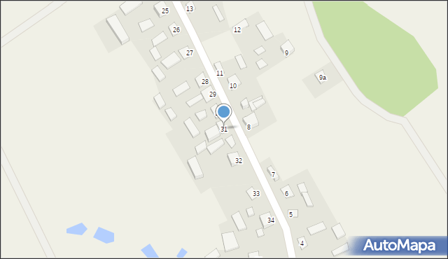 Lasocin, Lasocin, 31, mapa Lasocin